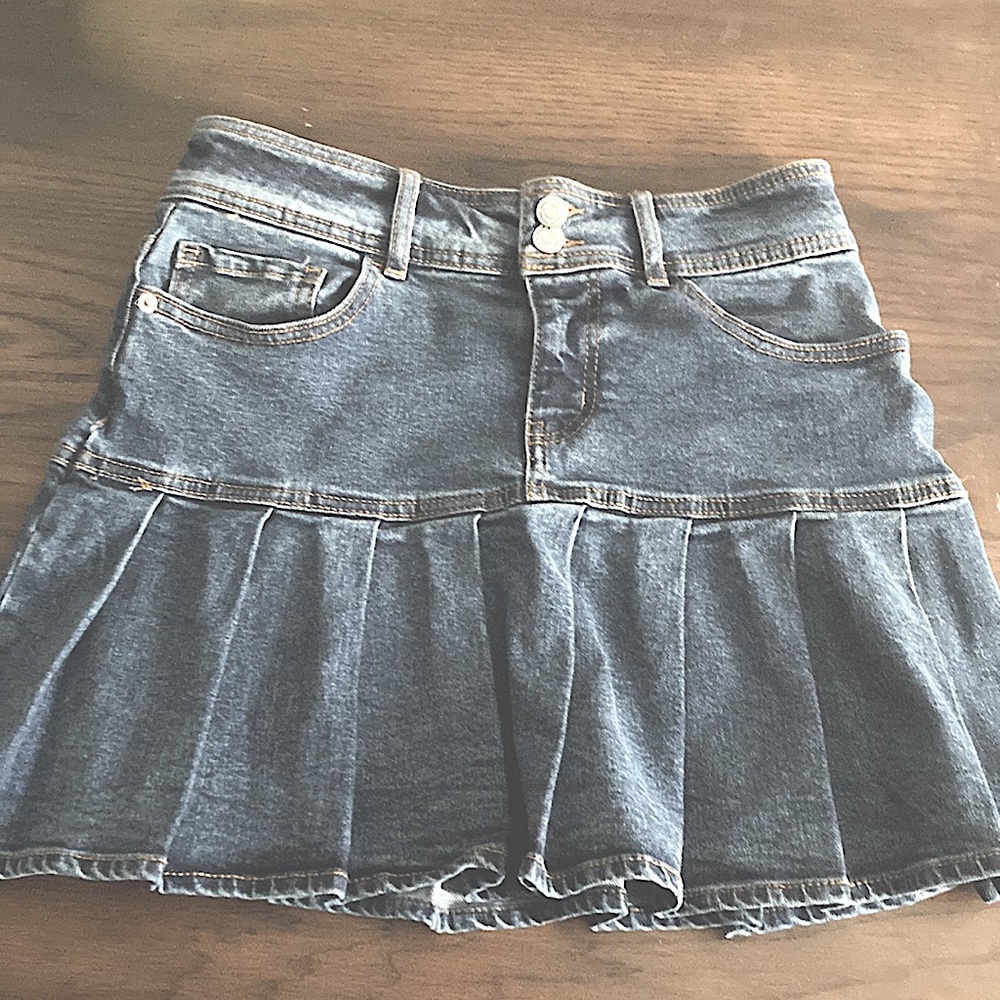 Denim fairy grunge skirt :)